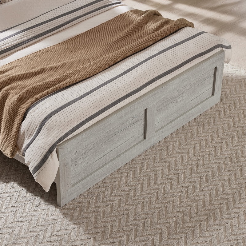 Spruce & Spring Scout Farmhouse Solid Wood Platform Bed