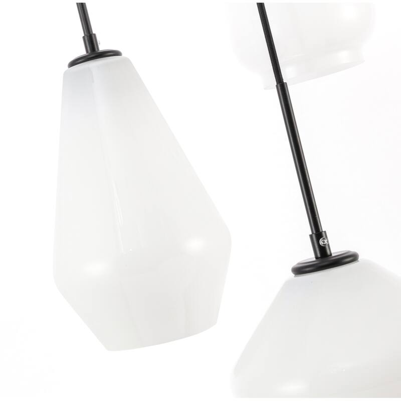 Gerald Glass 3-light Pendant