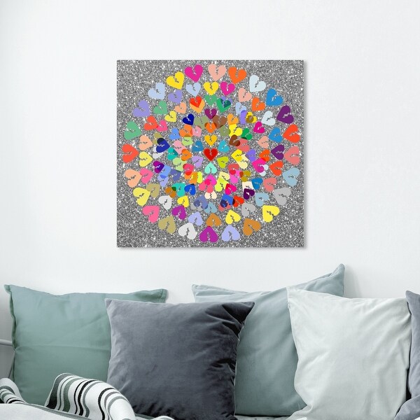 Download Shop Black Friday Deals on Oliver Gal 'Glitter Mandala ...