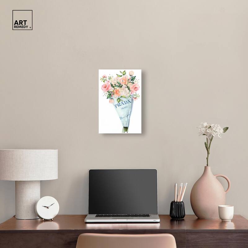 A World of Flowers Canvas by Art Remedy, Gallery Wrapped