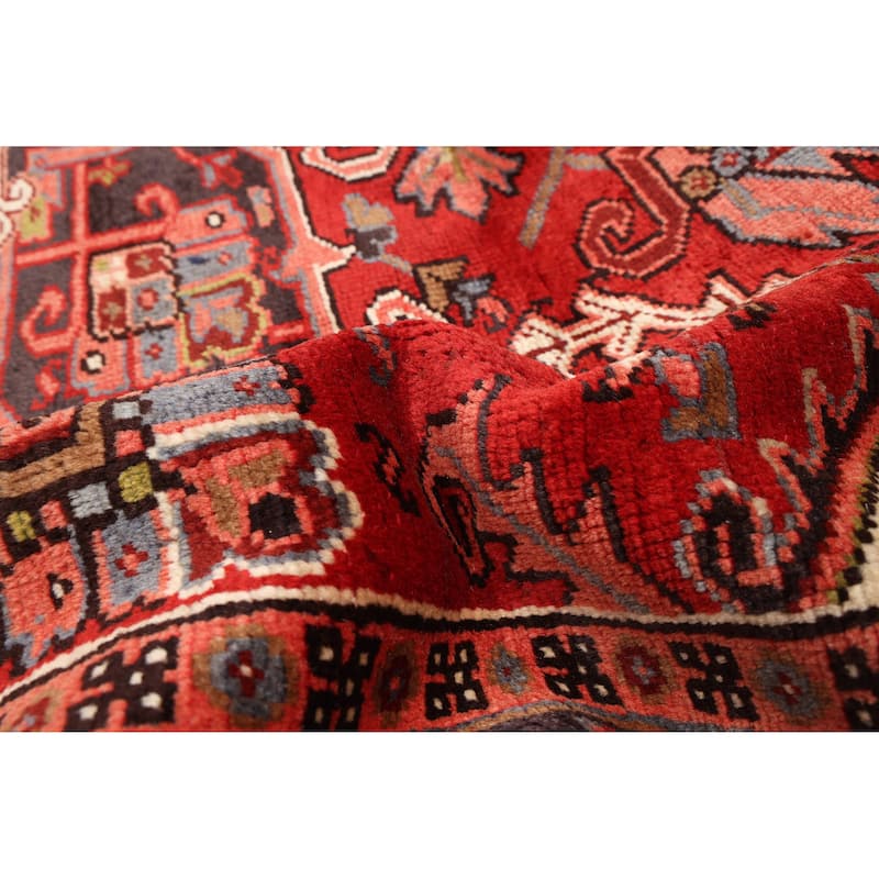 ECARPETGALLERY Hand-knotted Sarabi Red Wool Rug - 8'1 x 11'0