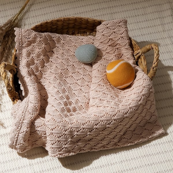 slide 2 of 6, Baby Soft Blanket Pointal Diamond Basic - Yellow