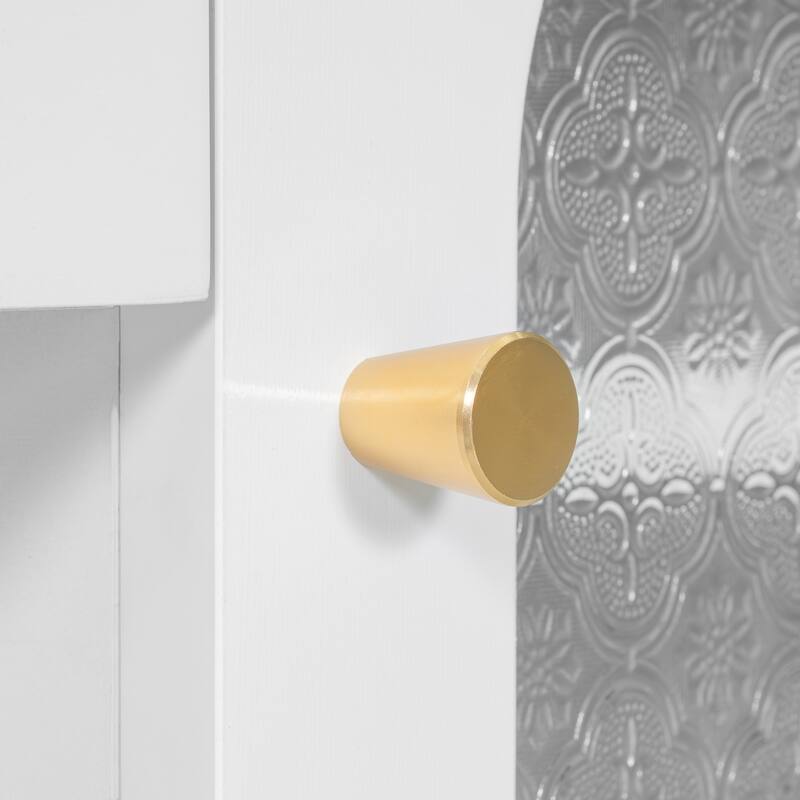 Modern Makeup Vanity & Chair Set, Dressing Table Writing Desk with Charging Port