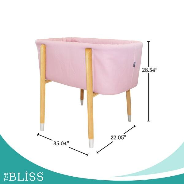 TruBliss Sova Bassinet - Pink