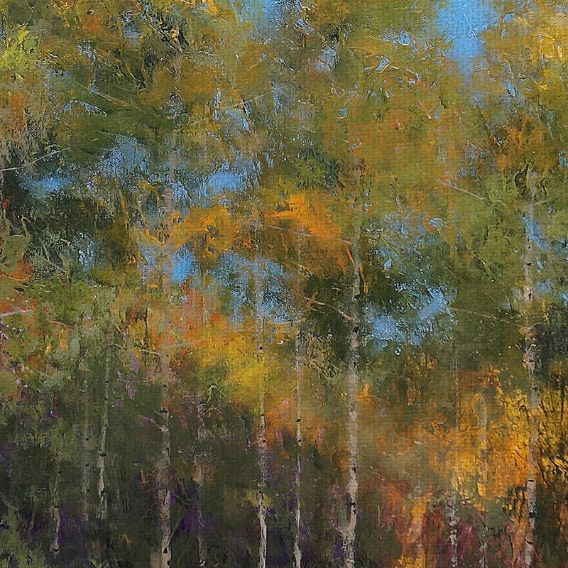 Aspen Autumn by Thomas Stotts Canvas Art Print