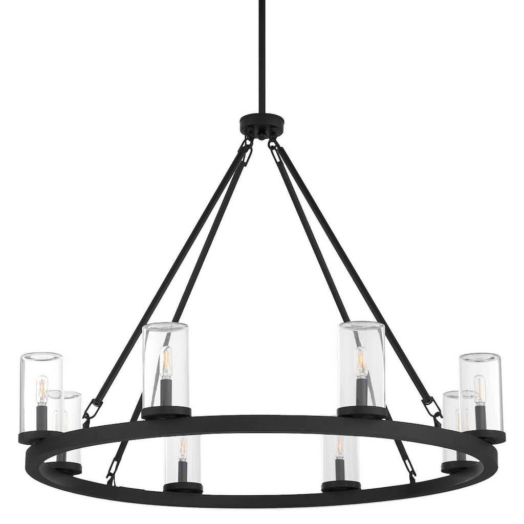 Quorum International 70-8 Gentry 8 Light 42" Wide Ring Chandelier