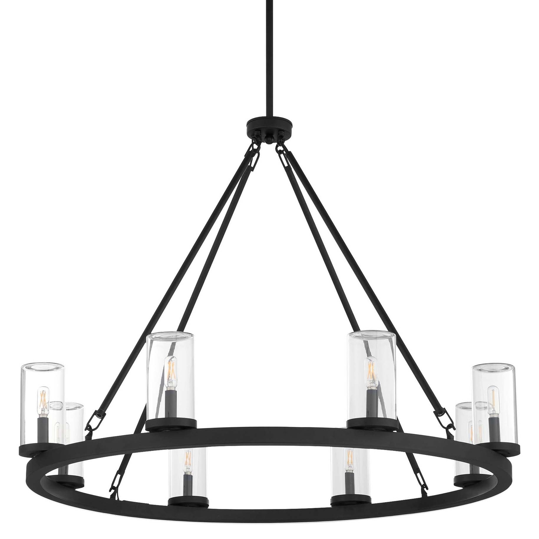 Quorum International 70-8 Gentry 8 Light 42" Wide Ring Chandelier