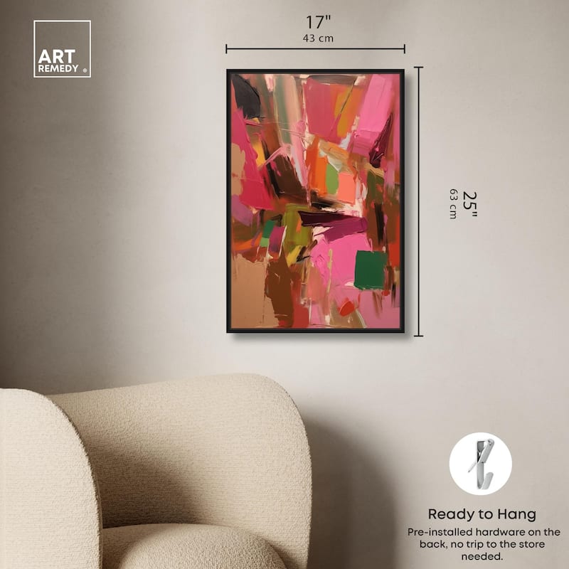 Impulse and Instinct Canvas by Art Remedy