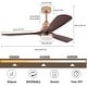 preview thumbnail 17 of 15, 47In Modern 3-Blade 6-Speed Propeller Ceiling Fan Light with Remote