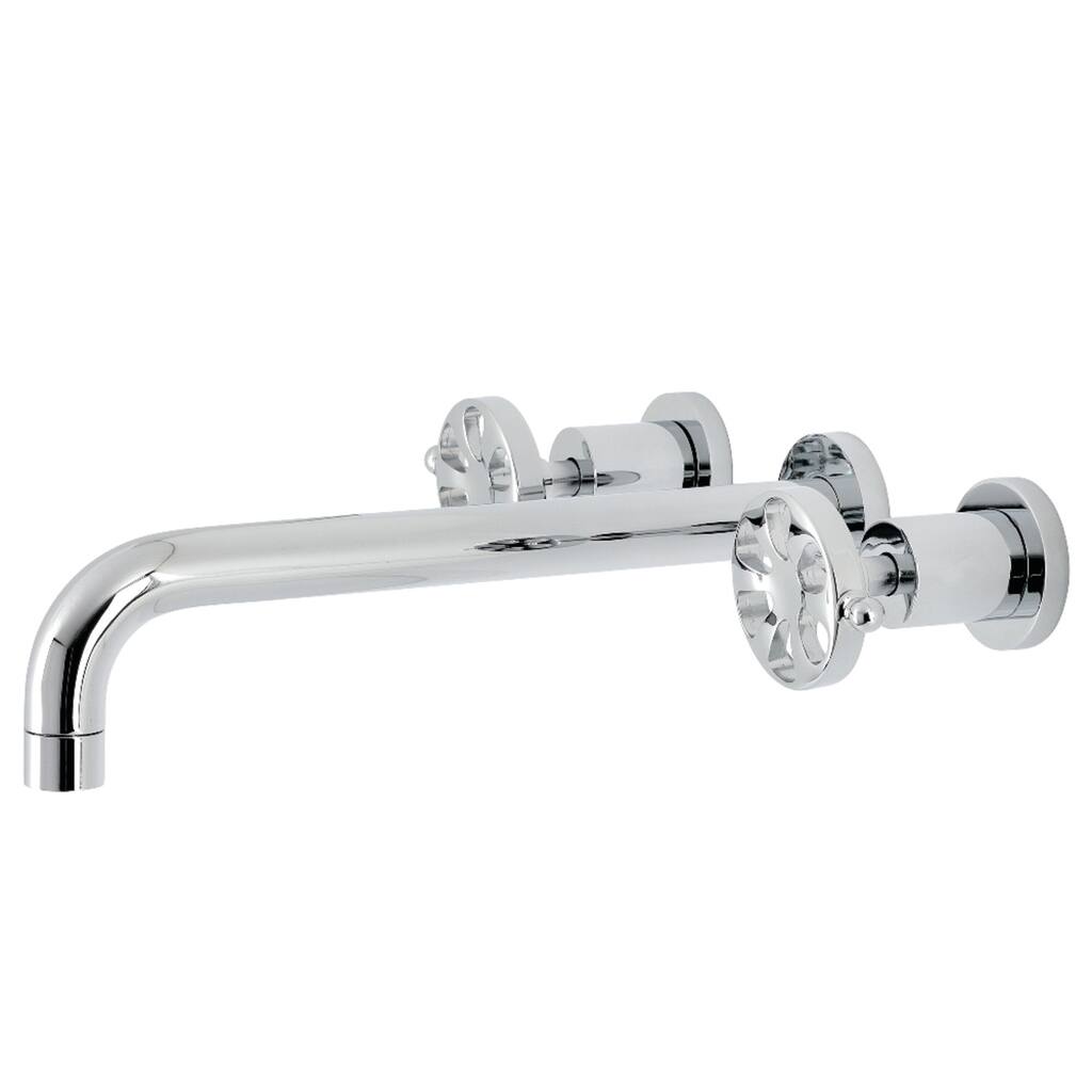 Kingston Brass Belknap 3-Hole Wall Mount Roman Tub Faucet