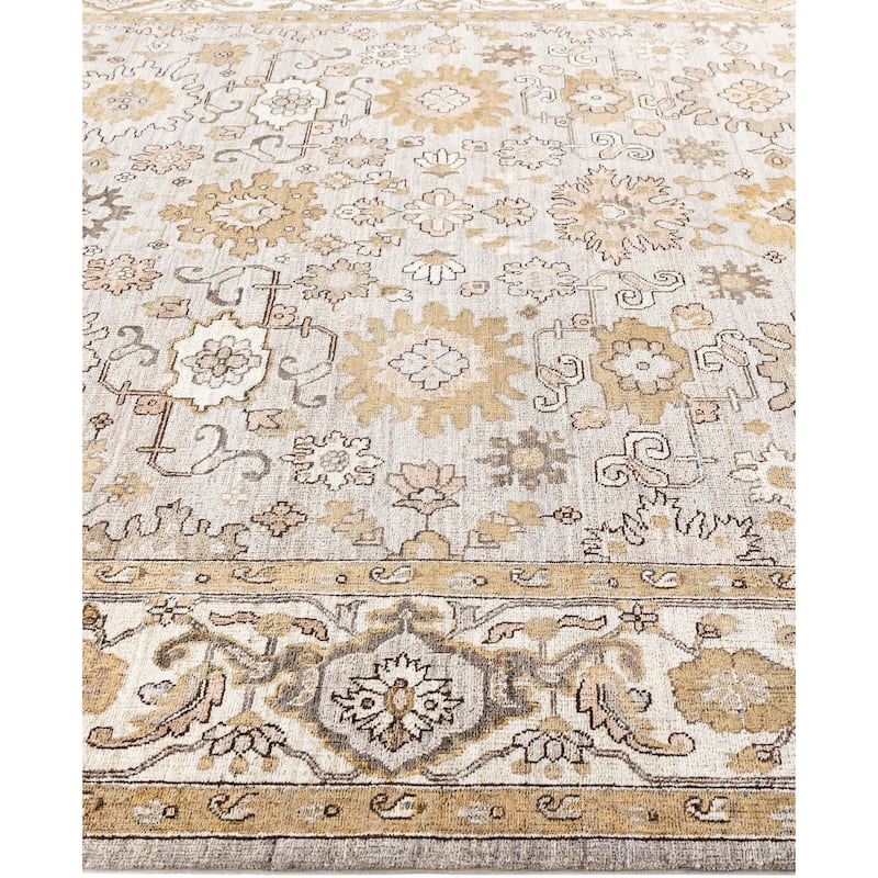 Serapi One-of-a-Kind Hand-Knotted Area Rug - Gray - 7' 10" x 9' 9"
