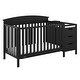 preview thumbnail 1 of 44, Graco Benton 4-in-1 Convertible Crib and Changer – GREENGUARD Gold Certified, Crib and Changing Table Combo Black