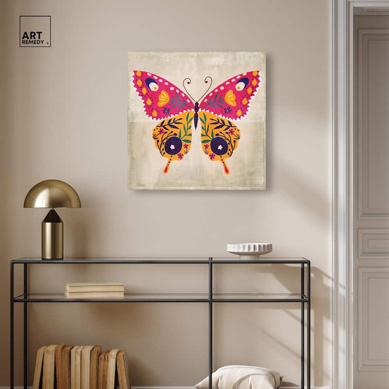 Butterfly Wings II Canvas by Art Remedy, Gallery Wrapped