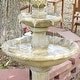 preview thumbnail 12 of 33, 2-Tier Arcade Solar with Battery Fountain with LED - Color Options
