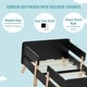 preview thumbnail 7 of 22, Dream On Me Osko Convertible Toddler Bed