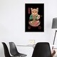 preview thumbnail 10 of 13, iCanvas "Neko Ramen" by Vincent Trinidad Framed
