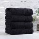 preview thumbnail 7 of 105, Superior Heritage Egyptian Cotton Absorbent Bath Towel Set of 4 Black