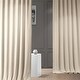 preview thumbnail 58 of 101, Exclusive Fabrics Italian Faux Linen Curtain (1 Panel) 50 X 84 - Parchment Cream