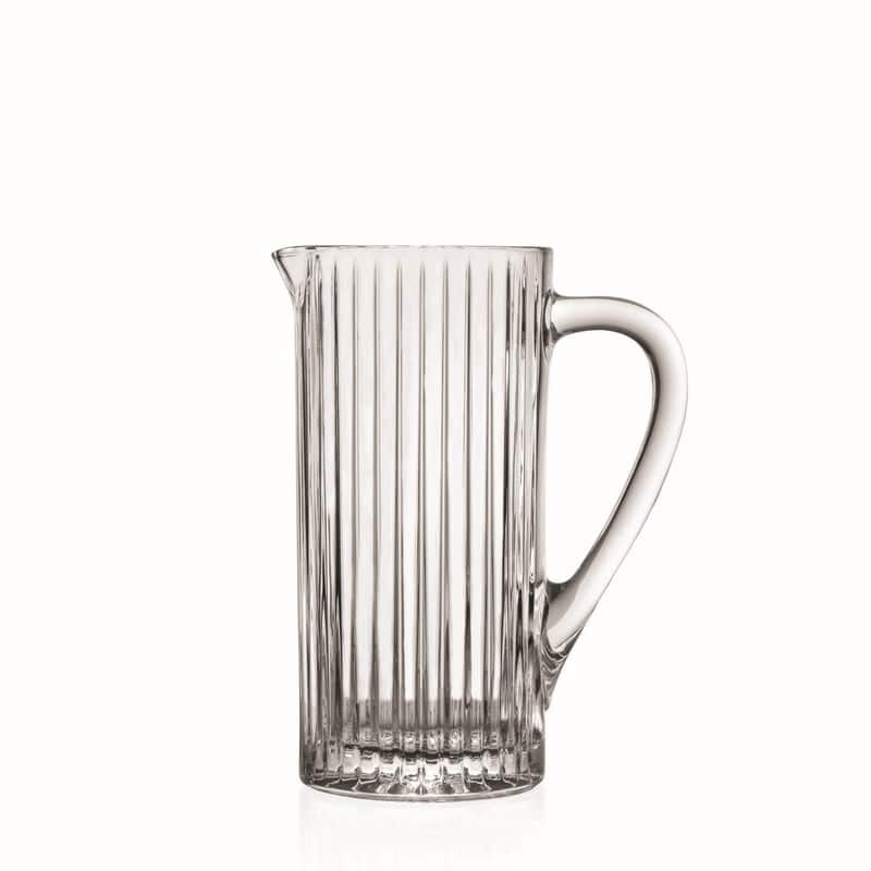 Majestic Gifts Inc. Glass Pitcher / Jug-W/ Handle-Designed- 40 Oz. - 40 Oz.