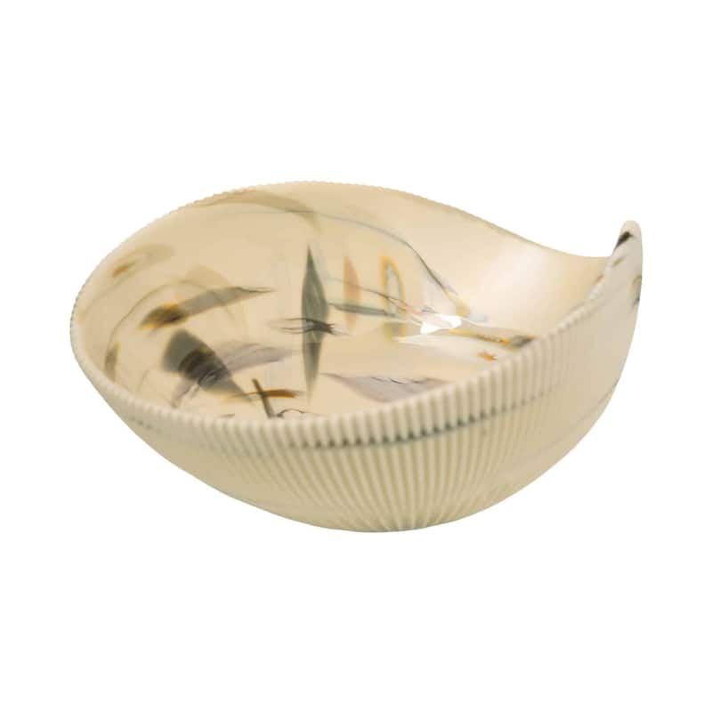 Amalfi Handmade Murano Glass Bathroom Sink - 17.5x12x6.75