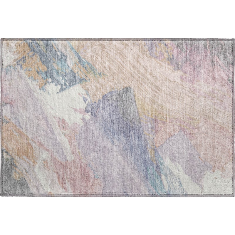 Premium Washable Super Soft Contemporary Brush Mayfield Rug