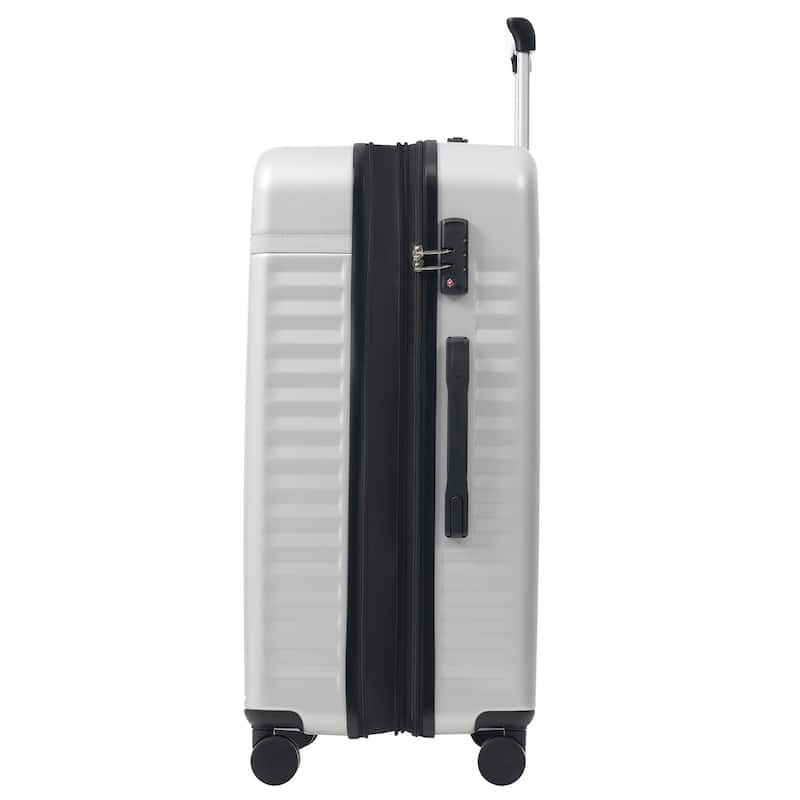 Luggage Set 5 Piece, Hardside Carry on Suitcase , Expandable Luggage with Travel Bags Spinner Wheels TSA Lock