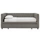 preview thumbnail 8 of 18, Kahler Weave Fabric Daybed with Metal Slats by iNSPIRE Q Classic