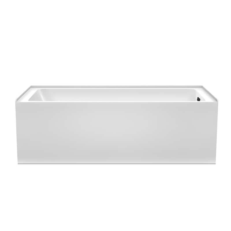 Wyndham Collection WCBTW16630R Grayley 66" Three Wall Alcove Acrylic