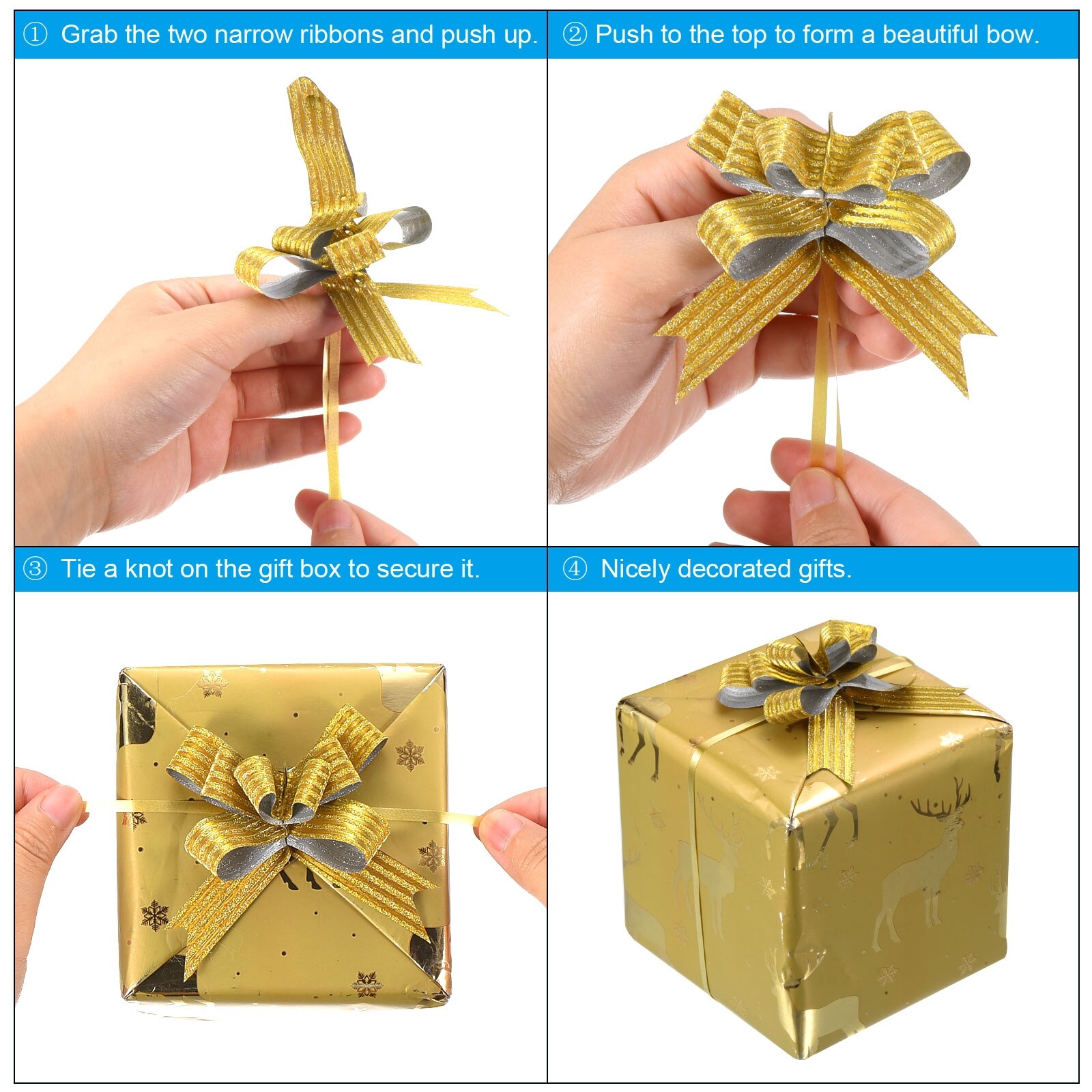 how to tie a gift box with string
