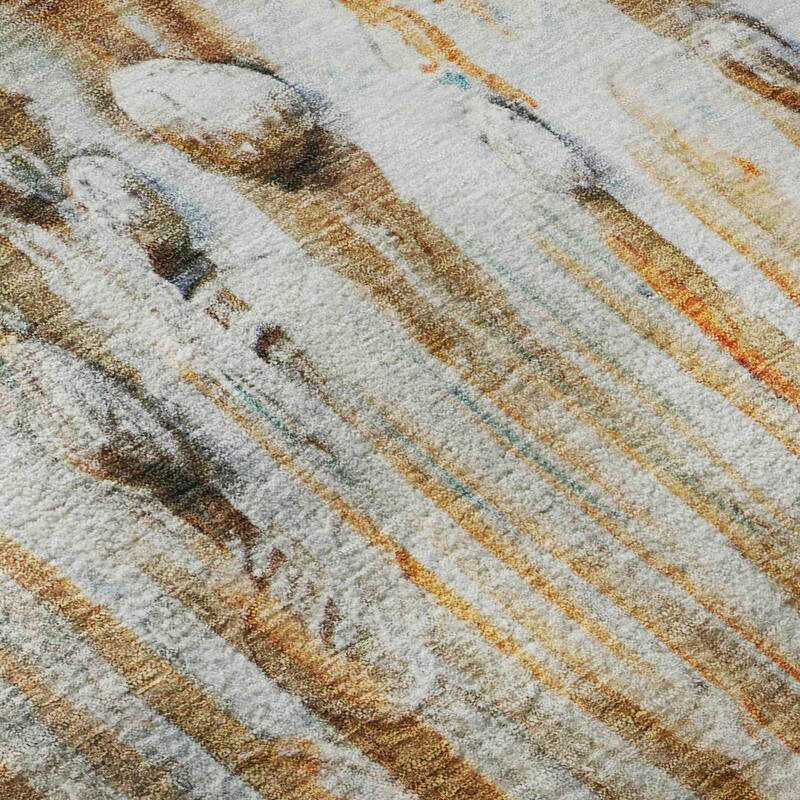 Premium Washable Super Soft Abstract Melt Mayfield Rug