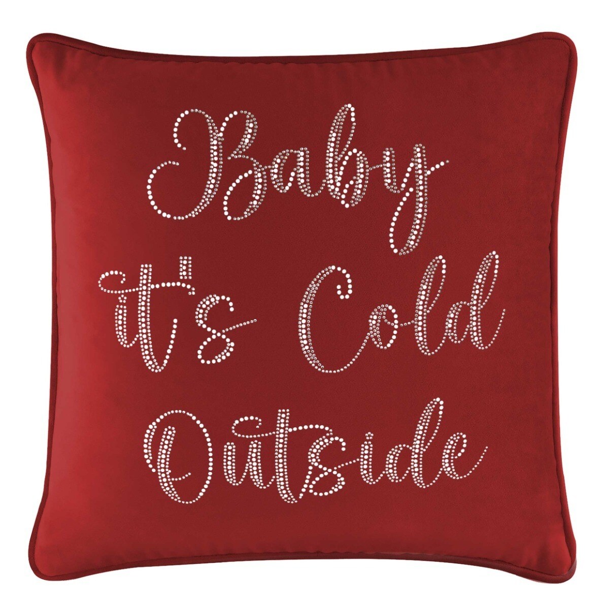Baby it's cold outside cushion hot sale