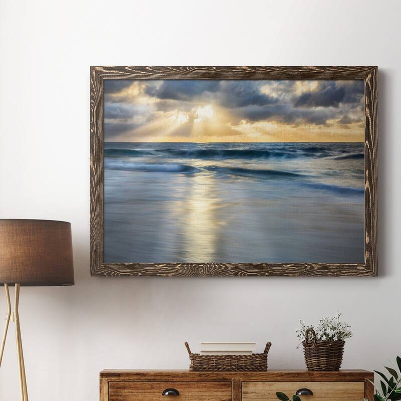 Cloudscape Shore-Premium Framed Canvas - Ready to Hang