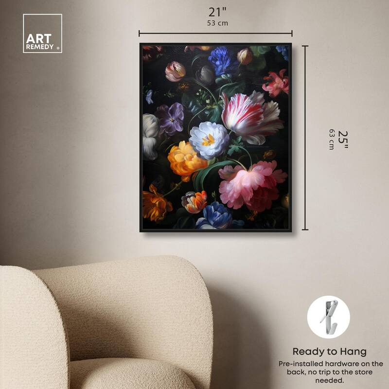 Aleia Baroque II Canvas by Art Remedy