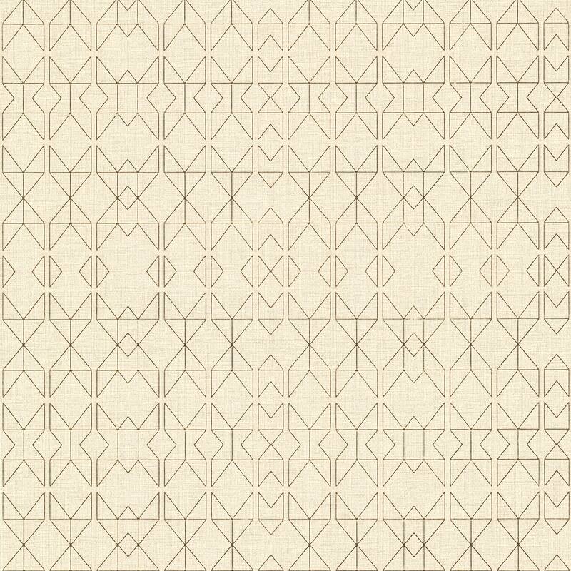 A-Street Prints Paititi Gold Diamond Trellis Wallpaper