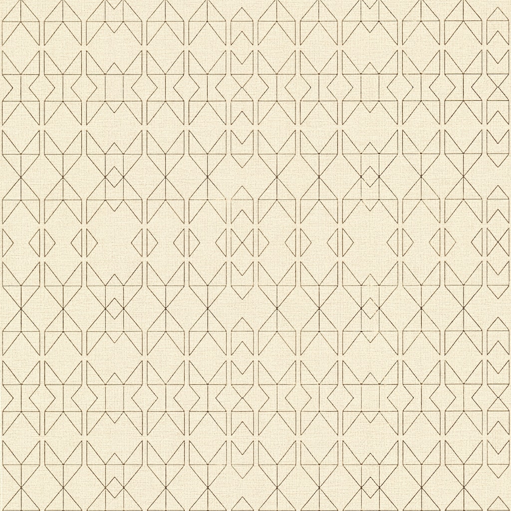 A-Street Prints Paititi Gold Diamond Trellis Wallpaper