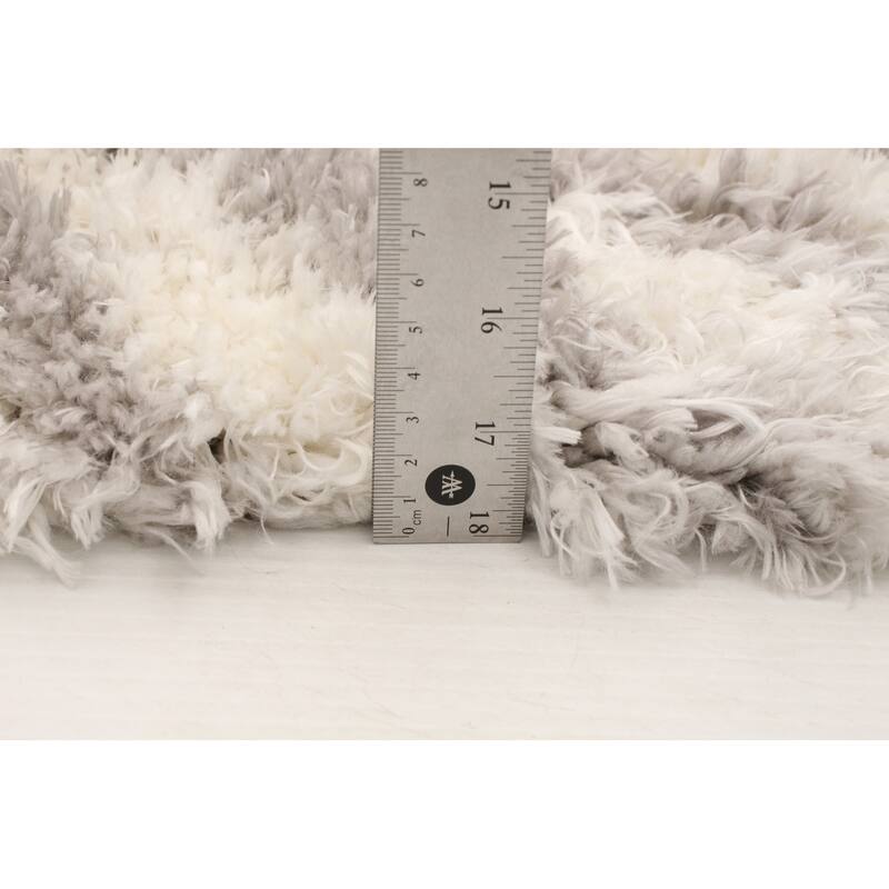 ECARPETGALLERY Agadir Abstract Contemporary Shag Rug