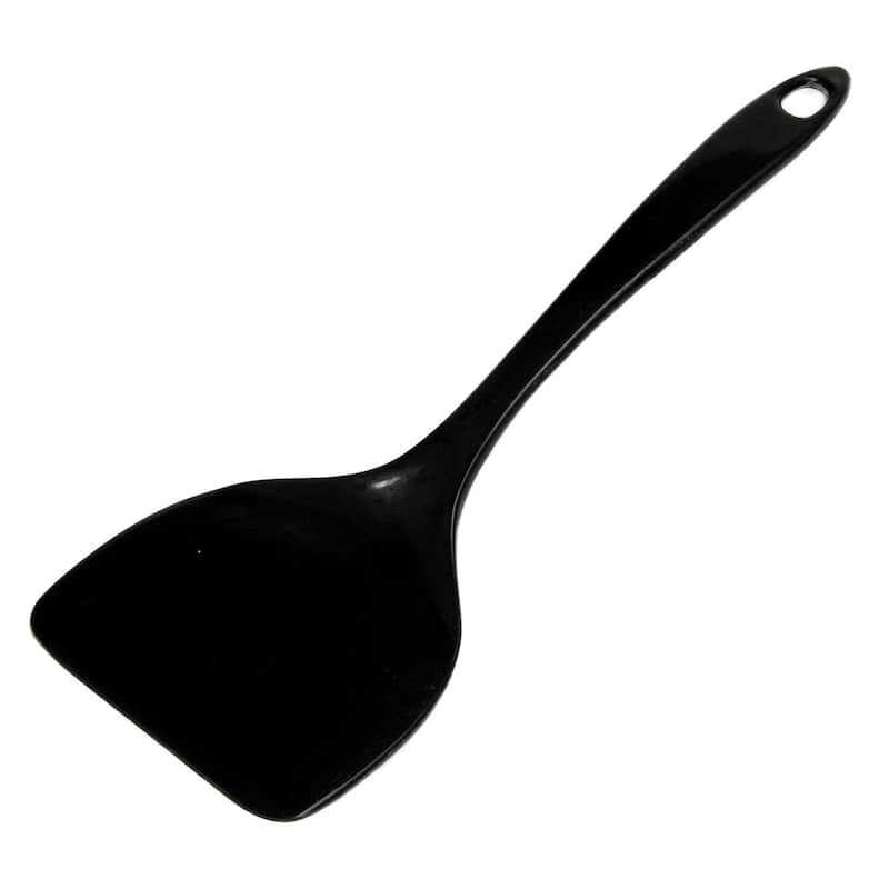 Chef Craft 11" Long Melamine Jumbo Turner Spatula - Black - 1 Pack