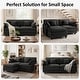preview thumbnail 44 of 66, MCombo 111.8'' Modular Sectional Sofa Couch with Reversible Ottoman for Living Room, L Shaped Sofa, FSC Certified