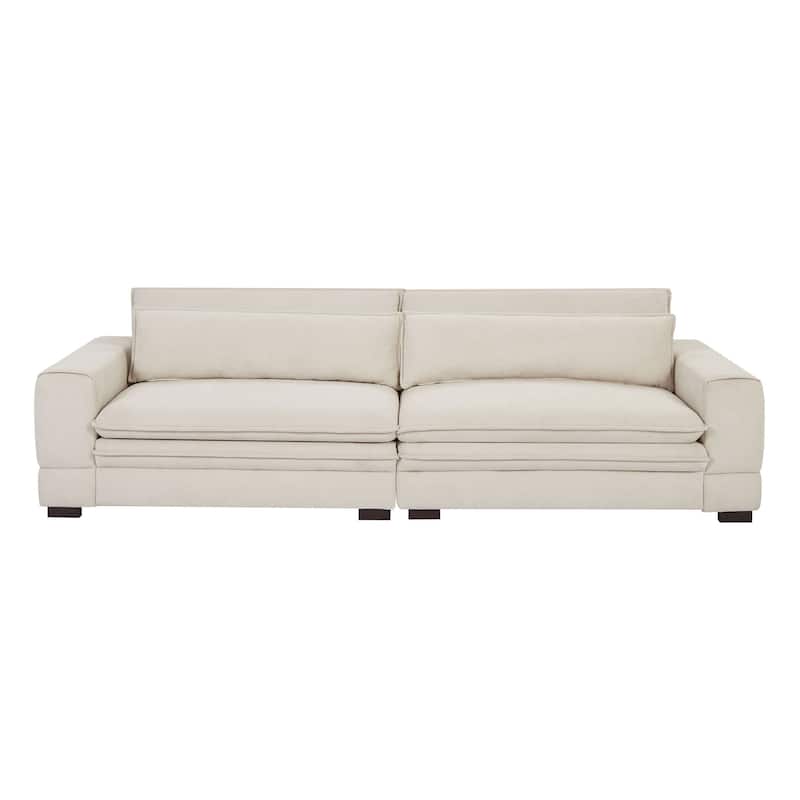 Mid-Century Sofa Couch Modern Upholstered Couch for Livingroom,Bedroom, Apartment, Home Office