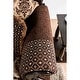 preview thumbnail 7 of 6, Dayaram Traditional Dark Brown Chenille Loveseat by Gracewood Hollow