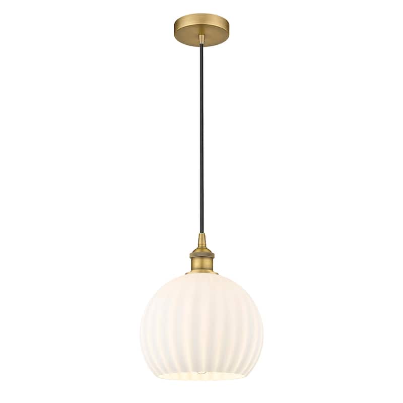 Innovations Lighting 616-1P 12 10 White Venetian Pendant White