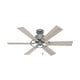 preview thumbnail 2 of 10, Hunter 52" Gilrock Windmill Ceiling Fan and Pull Chain - Industrial, Modern Farmhouse