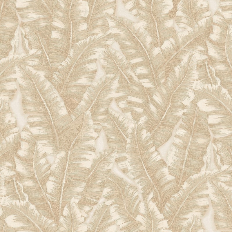 Botanical Exotic Plants Luxury Leaf Pattern Tropical Wallpaper