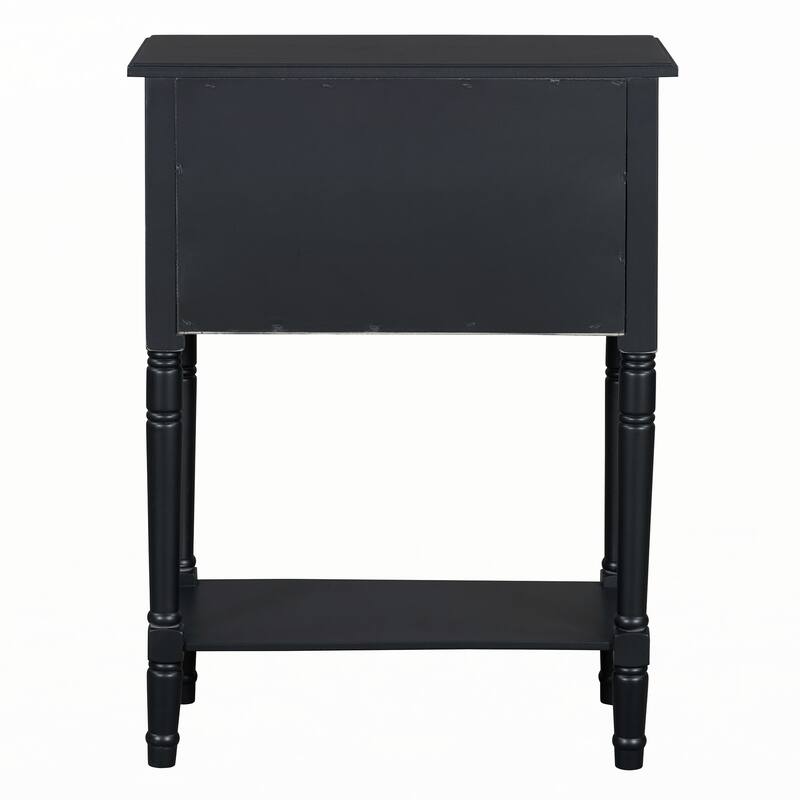 Narrow Console Table(Black)