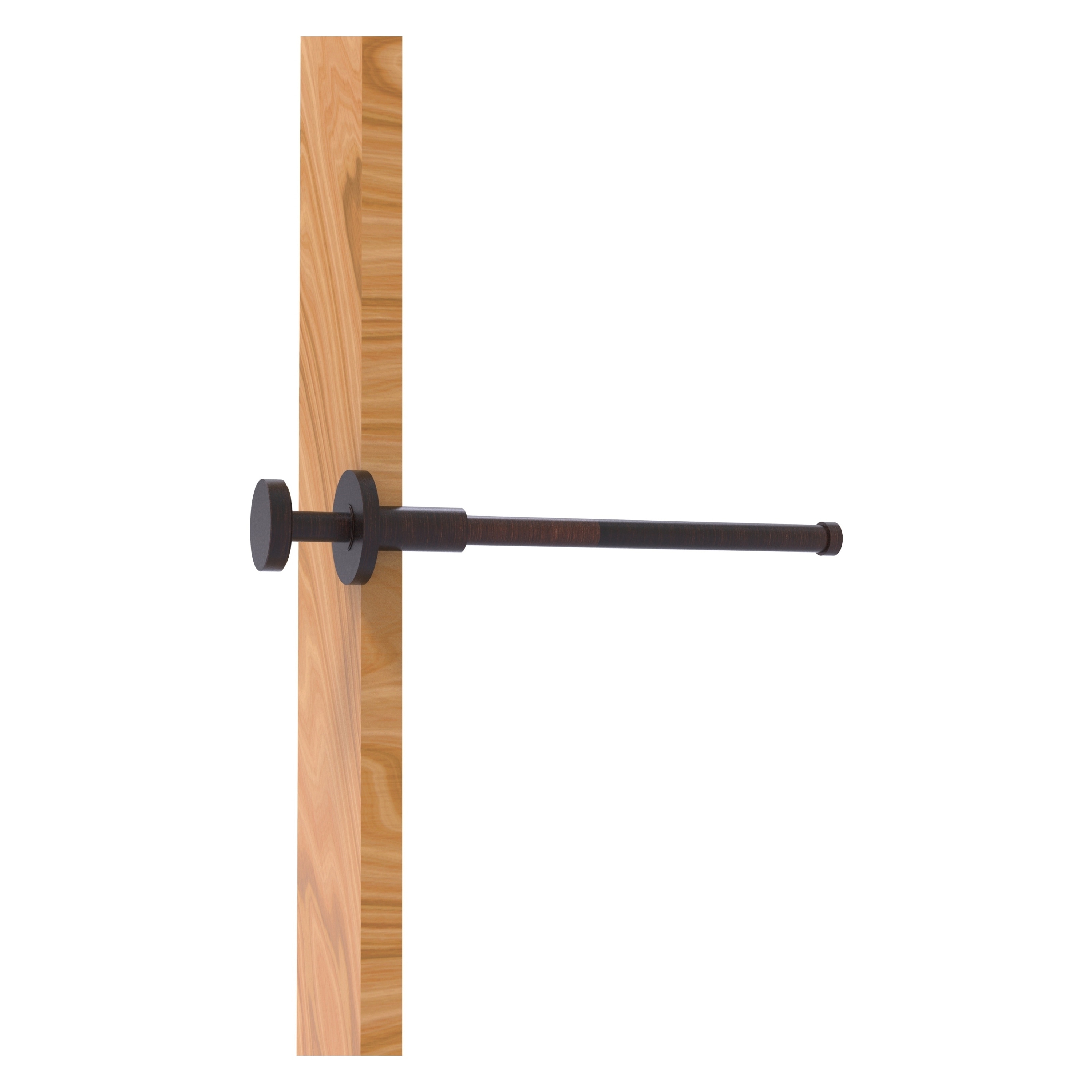 Pullout garment rod store