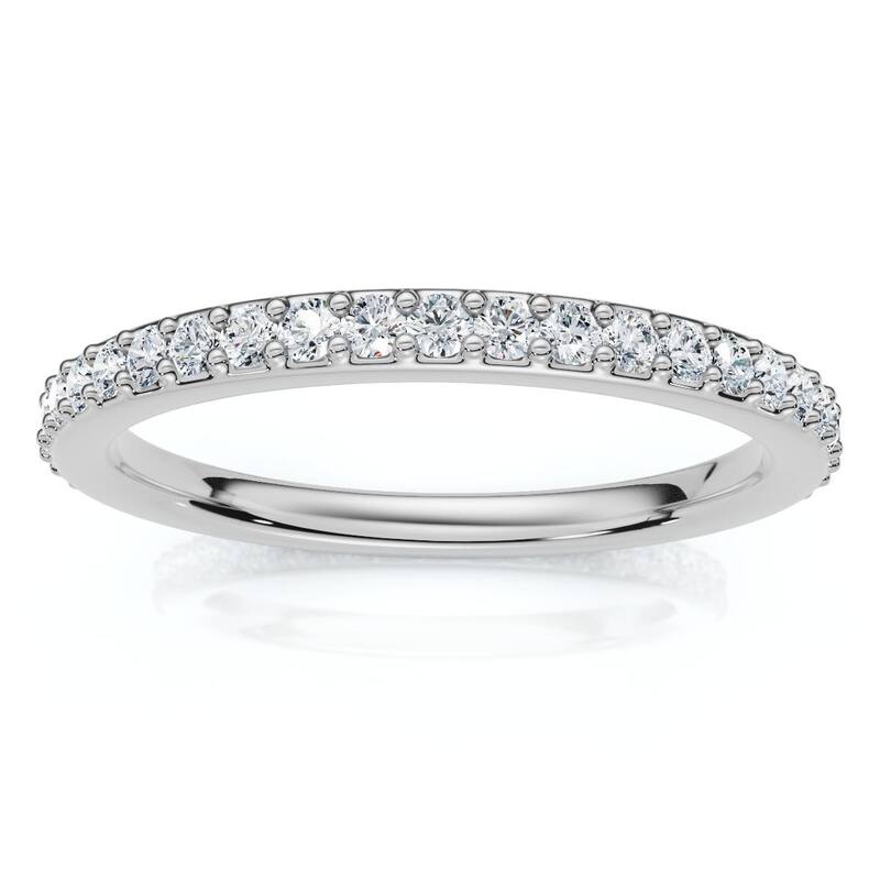 Bliss Diamond 3/8Ct Diamond Eternity Ring Gold or Platinum Lab Grown