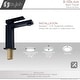 preview thumbnail 38 of 44, STYLISH Single Handle Single Hole Bathroom Faucet - Faucet Height: 6 1/2" Spout Height: 4 1/2"