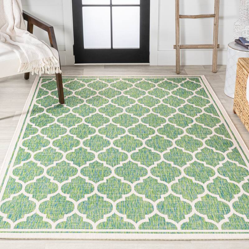 JONATHAN Y Zinnia Textured Weave Indoor/Outdoor Area Rug