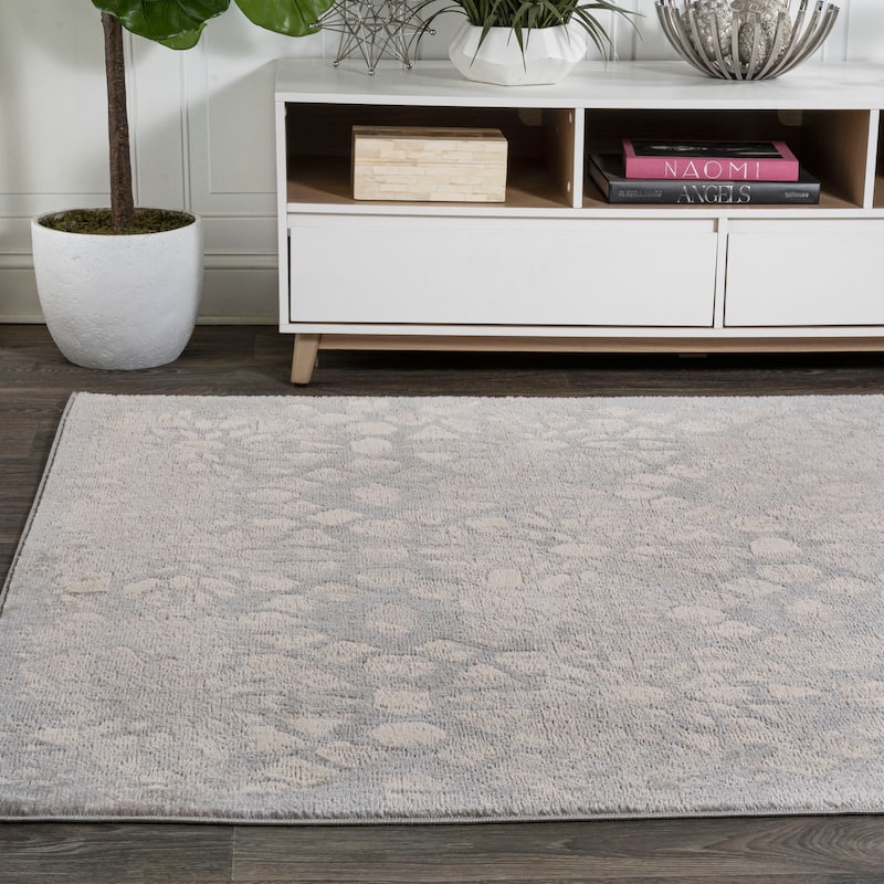 JONATHAN Y Scala Ornate Geometric Tile Area Rug