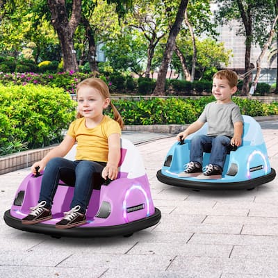 Electric Kids Bumper Car w/Parental Remote Baby Bumper Car
